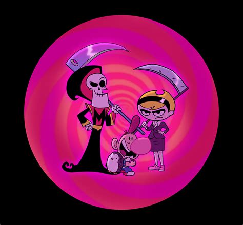 This Was The Cover Image” For The Script For Billy And Mandy Destroy Us