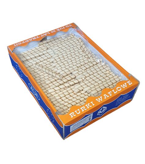 WAFLE dekoracyjne rurki waflowe puste 2 kg porównaj ceny Allegro pl