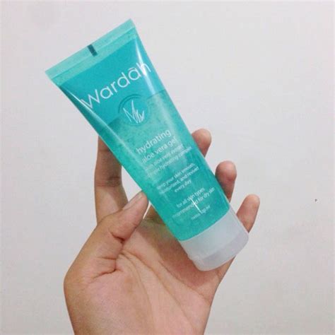 Wardah Hydrating Aloe Vera Gel Kesehatan Kecantikan Kulit Sabun