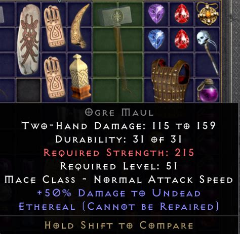 Eth Thunder Maul Or Eth Warpike Preferably With Ed Topic D2jsp