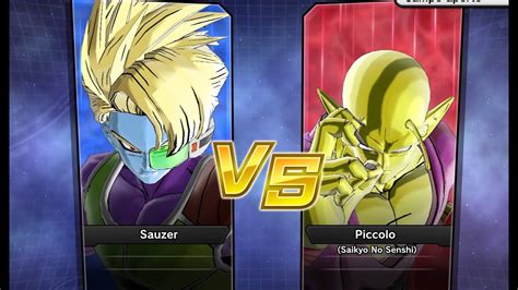 Xenoverse 2 Requested Match PC Sauzer Vs Piccolo Saikyo No Senshi