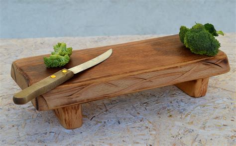 Wooden cutting board Beech wood salver Wooden by PenoffCrafts