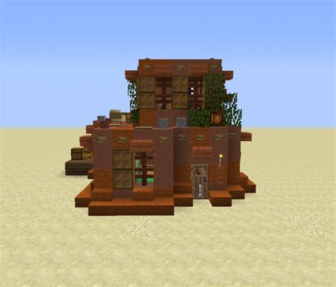 Desert Oasis House 3 - GrabCraft - Your number one source for MineCraft ...