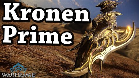 Warframe Kronen Prime 1 Forma Build YouTube