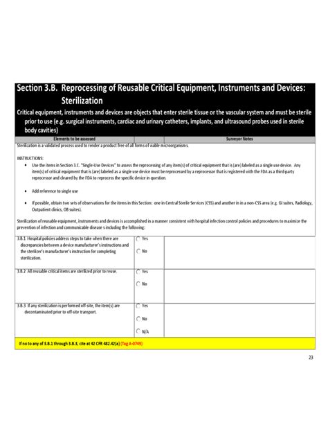 Infection Control Risk Assessment Template Free Download 71d