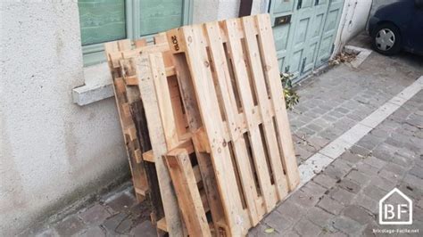 Où trouver des palettes en bois gratuites Bricolage Facile