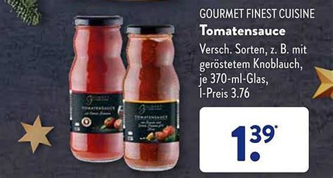 Gourmet Finest Cuisine Tomatensauce Angebot bei ALDI SÜD 1Prospekte de