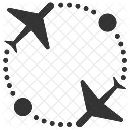 Flight Icon Of Glyph Style Available In Svg Png Eps Ai Icon Fonts