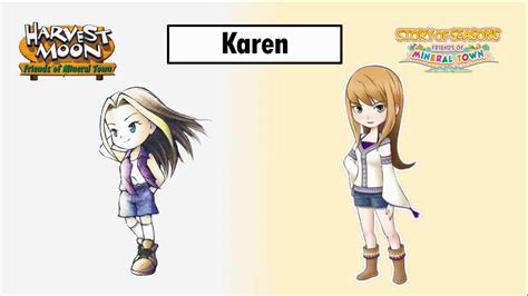 Story Of Seasons Karen Harvest Moon Remake Review Youtube