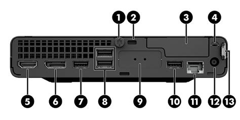 Hp Prodesk 400 G6 Desktop Mini Pc Components Hp® Customer Support