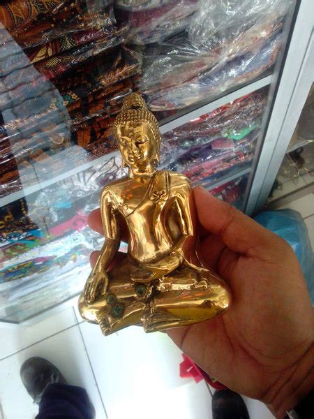 Jual Patung Antik Golden Budha Kuningan Di Lapak Mosye Store Bukalapak