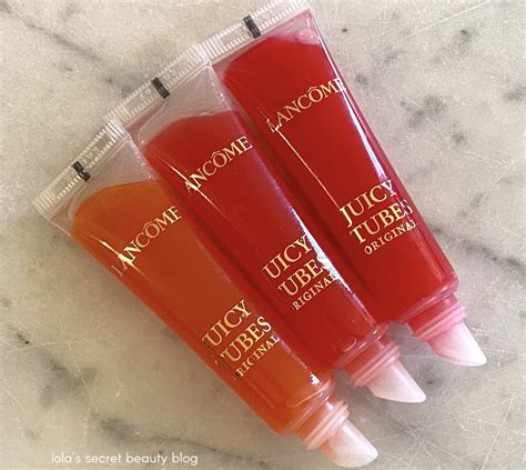 lola s secret beauty blog Lancôme Juicy Tubes Original Lip Gloss is a