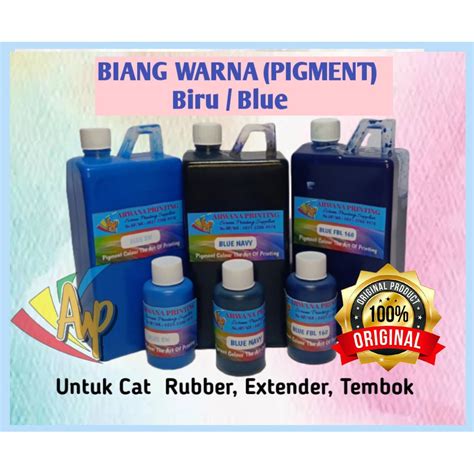 Jual Pigment Warna Sablon Biru SW FBL 160 Navy 1kg Shopee Indonesia