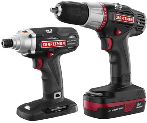 New Craftsman C3 Lithium-ion Drill Driver Kits and Battery Packs