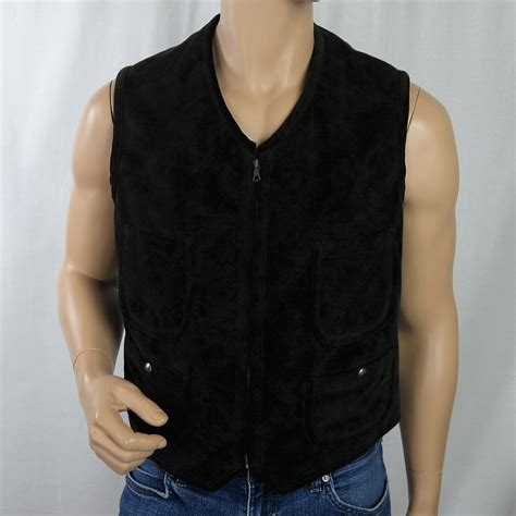 Giorgio Armani Mens Vintage Le Collezioni Velvet Vest Gem