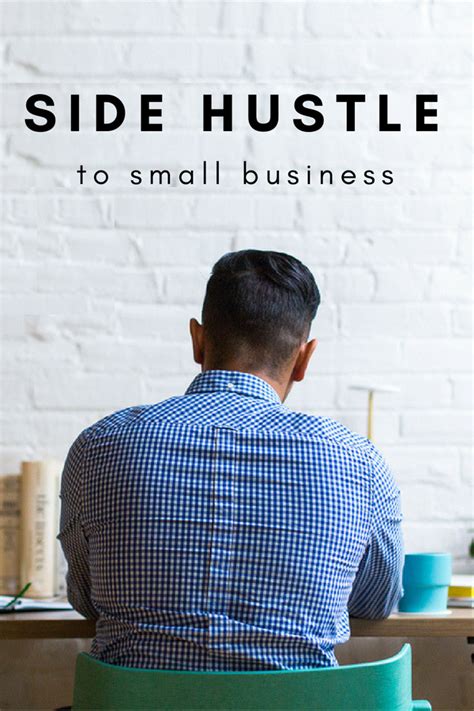 When To Turn Your Side Hustle Into A Small Business Small Business Business Executive Education