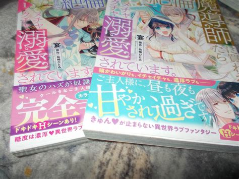 Yahoo オークション 漫）2冊セット 異世界で絶倫魔導師に買われたら