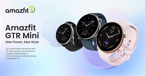 Amazfit Gtr Mini Gps Smart Watch 14 Day Battery Life Price 4490