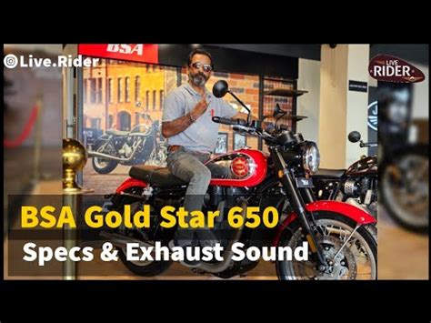 Bsa Goldstar Walkaround Specifications A Rival For Other