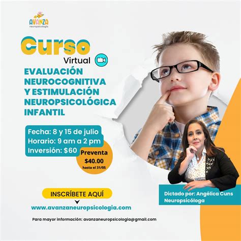 Evaluación neurocognitiva y estimulación neuropsicológica infantil