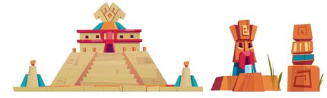 Aztec Pyramid Vector Art HD Images | Free Download On Pngtree