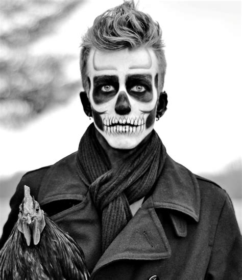 35 Creepy Skull Halloween Makeup Ideas For You To Try - Instaloverz