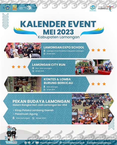 Kalender Event Mei Dinas Pariwisata Dan Kebudayaan Kabupaten