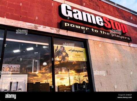 GameStop logo is seen at one of their stores in Athens. Businesses that line East State Street ...