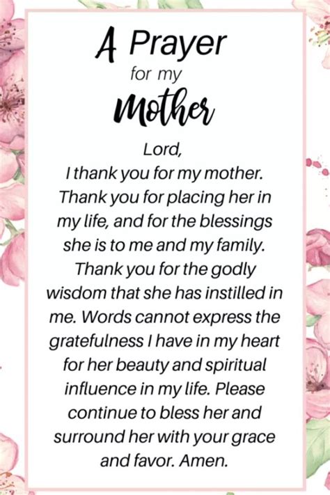 18 Amazing Prayers For Mother Prayer For Mother Protection 2023