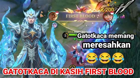 GATOTKACA ROAM MEMANG MERESAHKAN BARU MULAI UDAH DI KASIH FIRST BLOOD