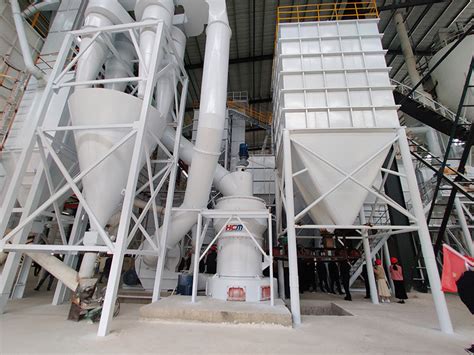 1250 Mesh Calcium Carbonate Milling Plant HLMX1300 Superfine Grinding Mill