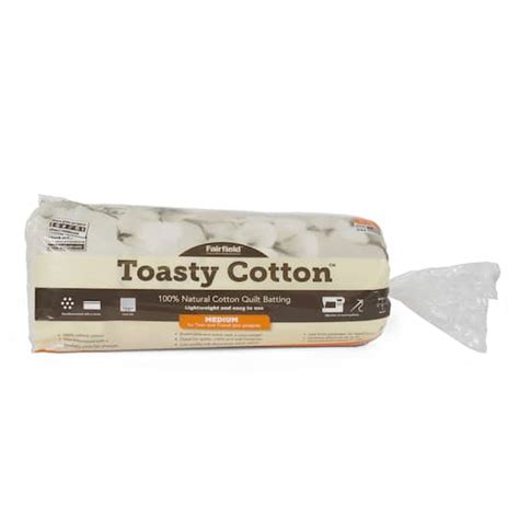 Fairfield™ Toasty Cotton™ Quilt Batting Roll 72 X 90 Batting