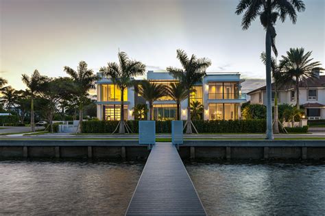 Tour A Record Breaking West Palm Beach Waterfront Estate Which Just Sold For $15.057 Million ...