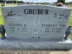 Cleone Rose Kimbrell Gruber Find A Grave Memorial