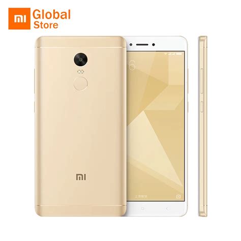 Global Rom Xiaomi Redmi Note X Gb Gb Ram Smartphone Mtk Helio X