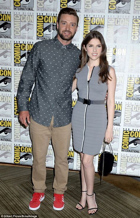 Justin Timberlake Joins Anna Kendrick As They Promote Trolls At Comic Con International Daily