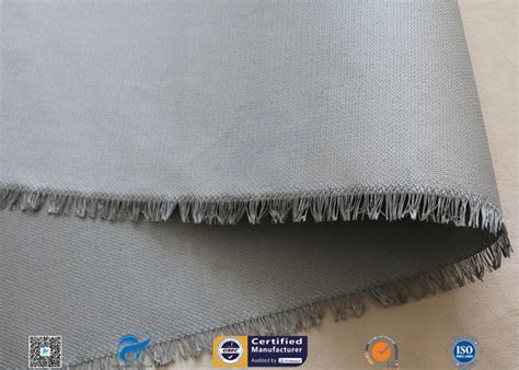 Mm Grey Pu Coated Fiberglass Fabric Cloth For Welding Blanket