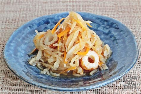 レンジで簡単！切り干し大根煮のレシピ・作り方・献立｜レシピ大百科（レシピ・料理）｜【味の素パーク】 切り干し大根やにんじんを使った料理