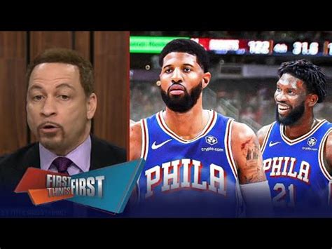 First Things First Chris Broussard Reacts To Paul George Agrees To