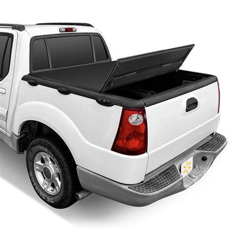 Auto Drive Soft Tri Fold Truck Bed Tonneau Cover Fits 01 05 Ford Explorer Sport Trac 42 Bed