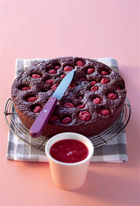 Recette Moelleux Au Chocolat Et Aux Framboises Marie Claire