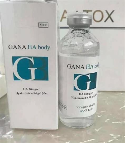 Gana Rd Ha Body Ml Hyaluronic Acid Dermal Fillers Introduction Pns