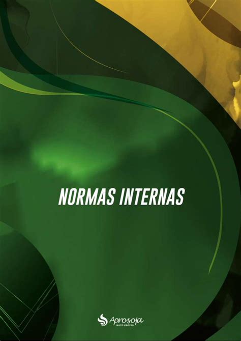 PDF MANUAL DE NORMAS INTERNAS APROSOJA DOKUMEN TIPS