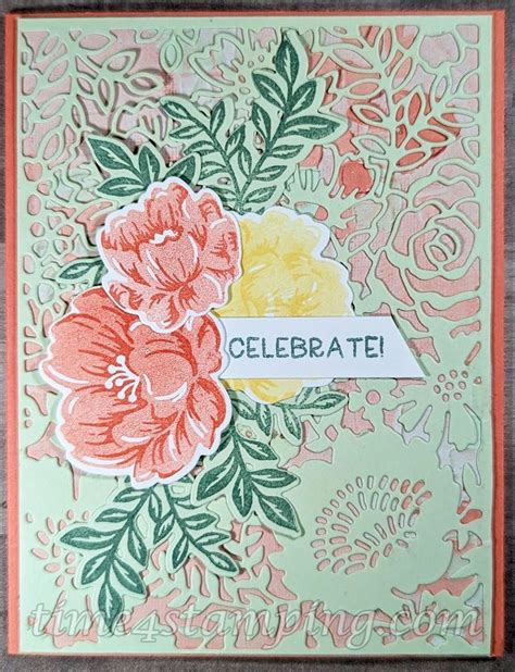 Two Tone Flora Bundle Birthday Card Floral Cards Flower Cards