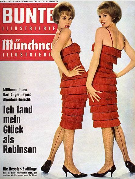 Alice Und Ellen Kessler Robinson Famous Twins Ellen Bunt