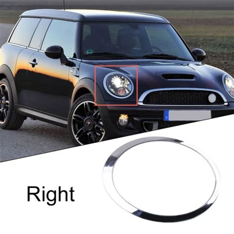 Am Liorez Vos Phares Pour Mini Cooper S Avec Bague De Garniture Chrom E