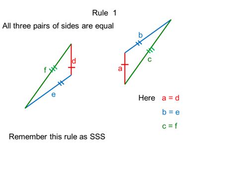 Apply Congruence Rules Worksheet Edplace