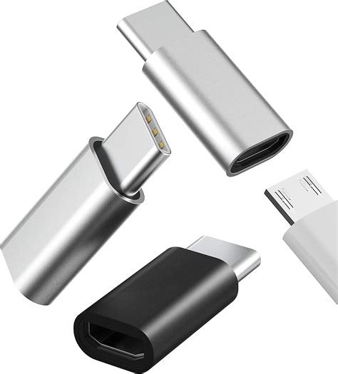 Amazon co jp USB C 変換アダプタ マイクロusb メス タイプc オス 充電器 コネクタ 3個セット アンドロイド