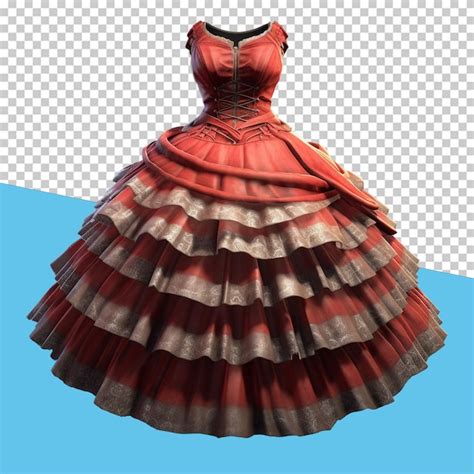 Premium PSD | Crinoline dress