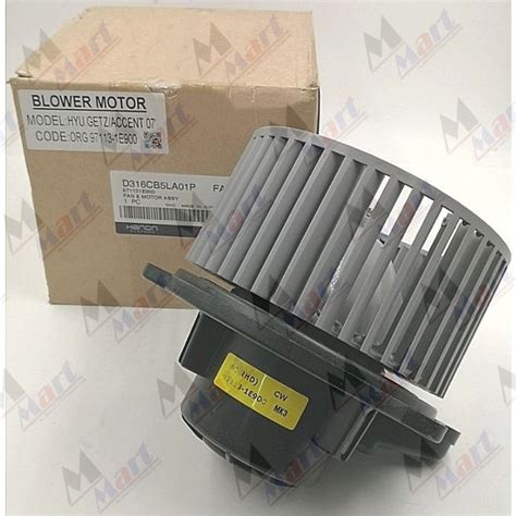 Hyundai Getz Accent 2007 Air Cond Blower Motor Hanon 97113 1E900